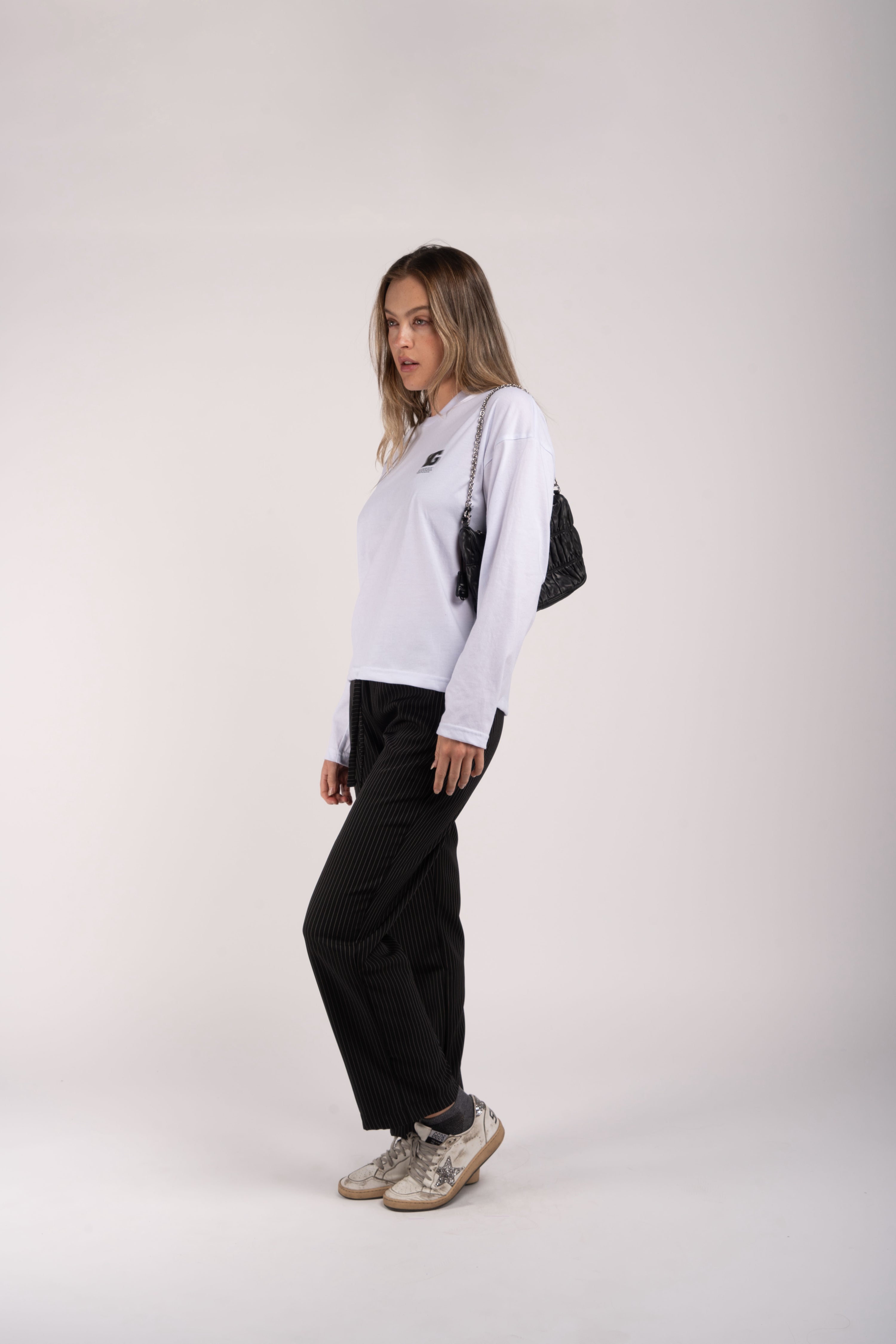 Playera manga larga "Glitch"