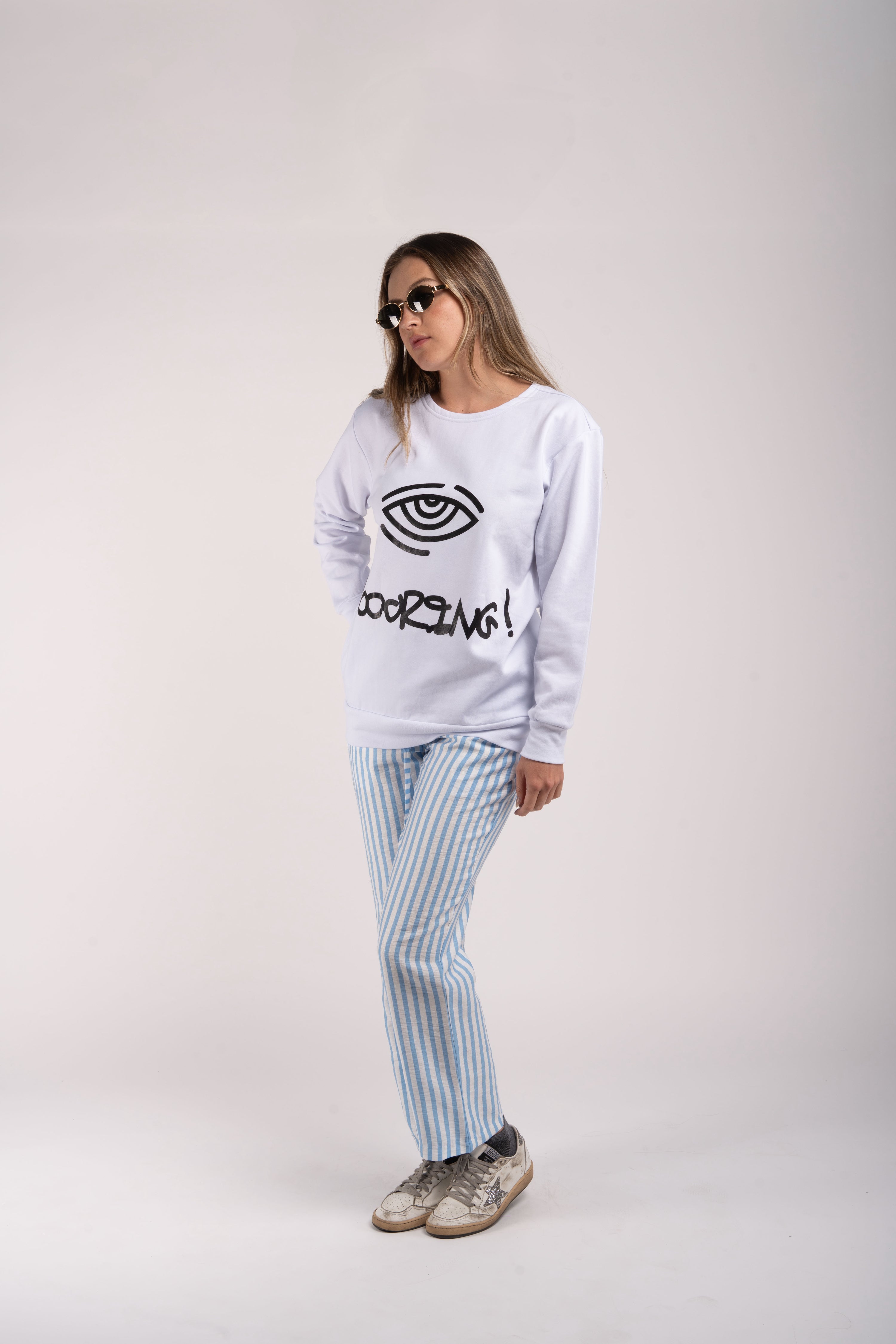 Sudadera – Edición grafiti blanca