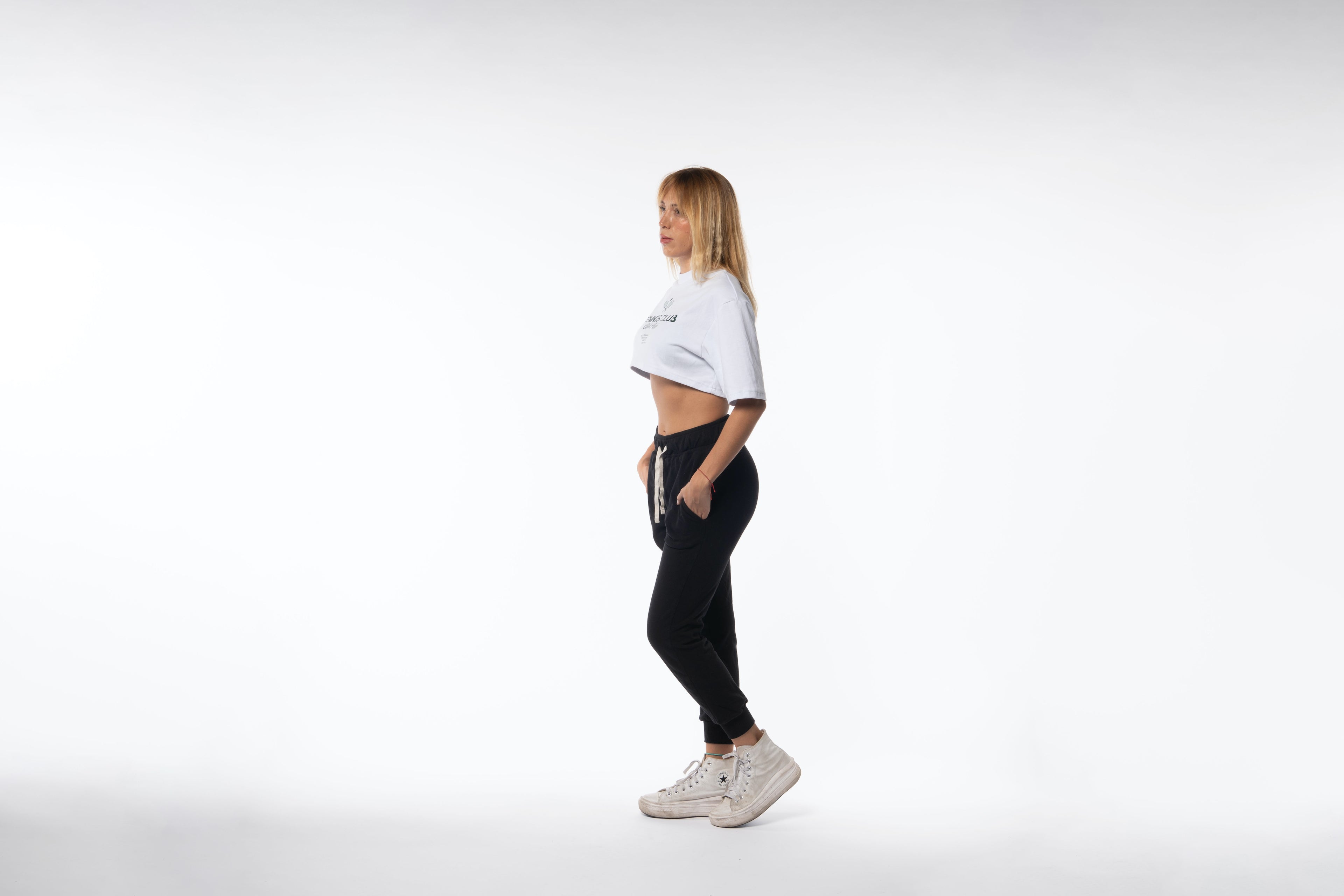 "Tennis Club" Crop Top
