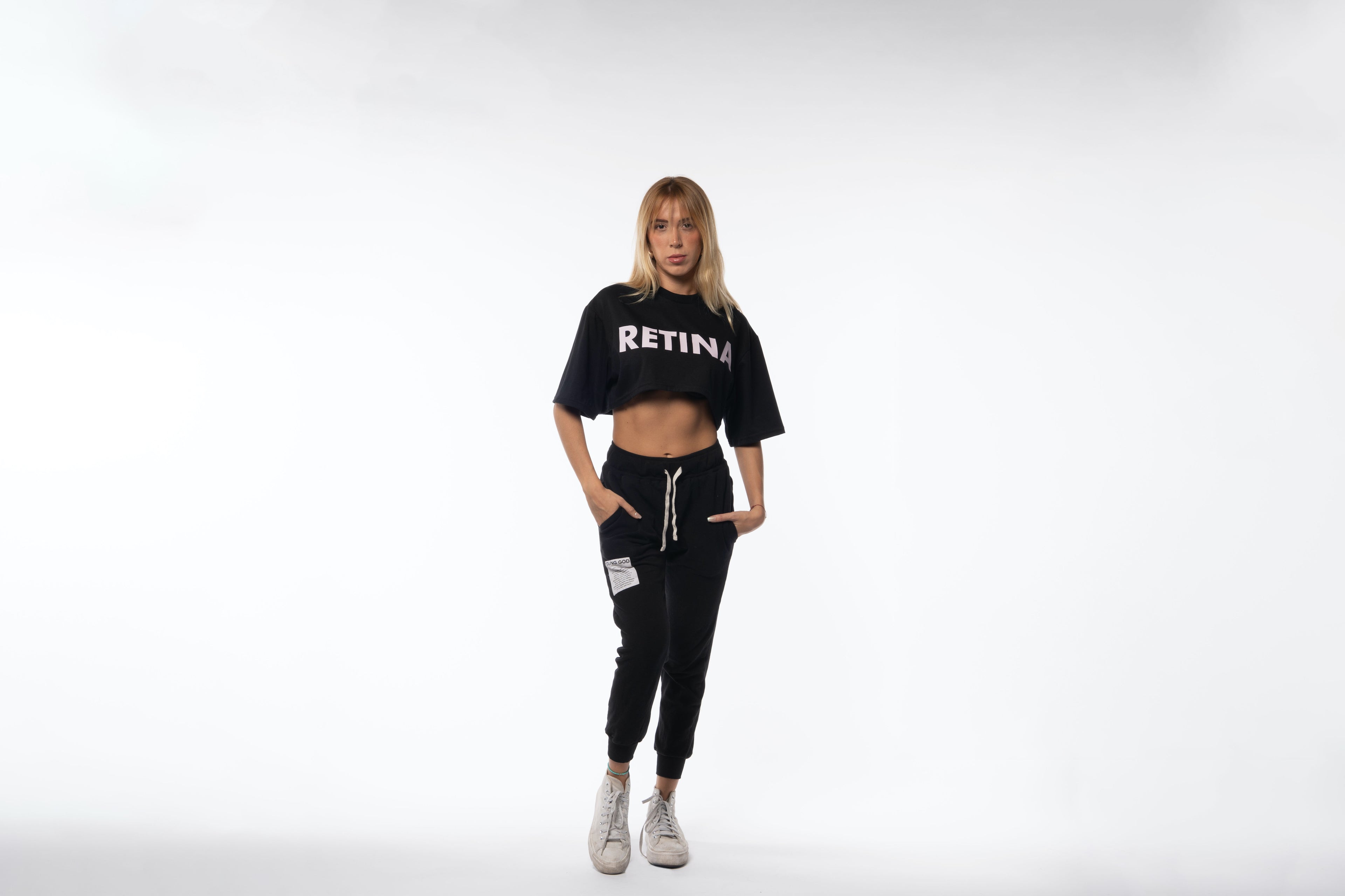 "Retina" Crop Top