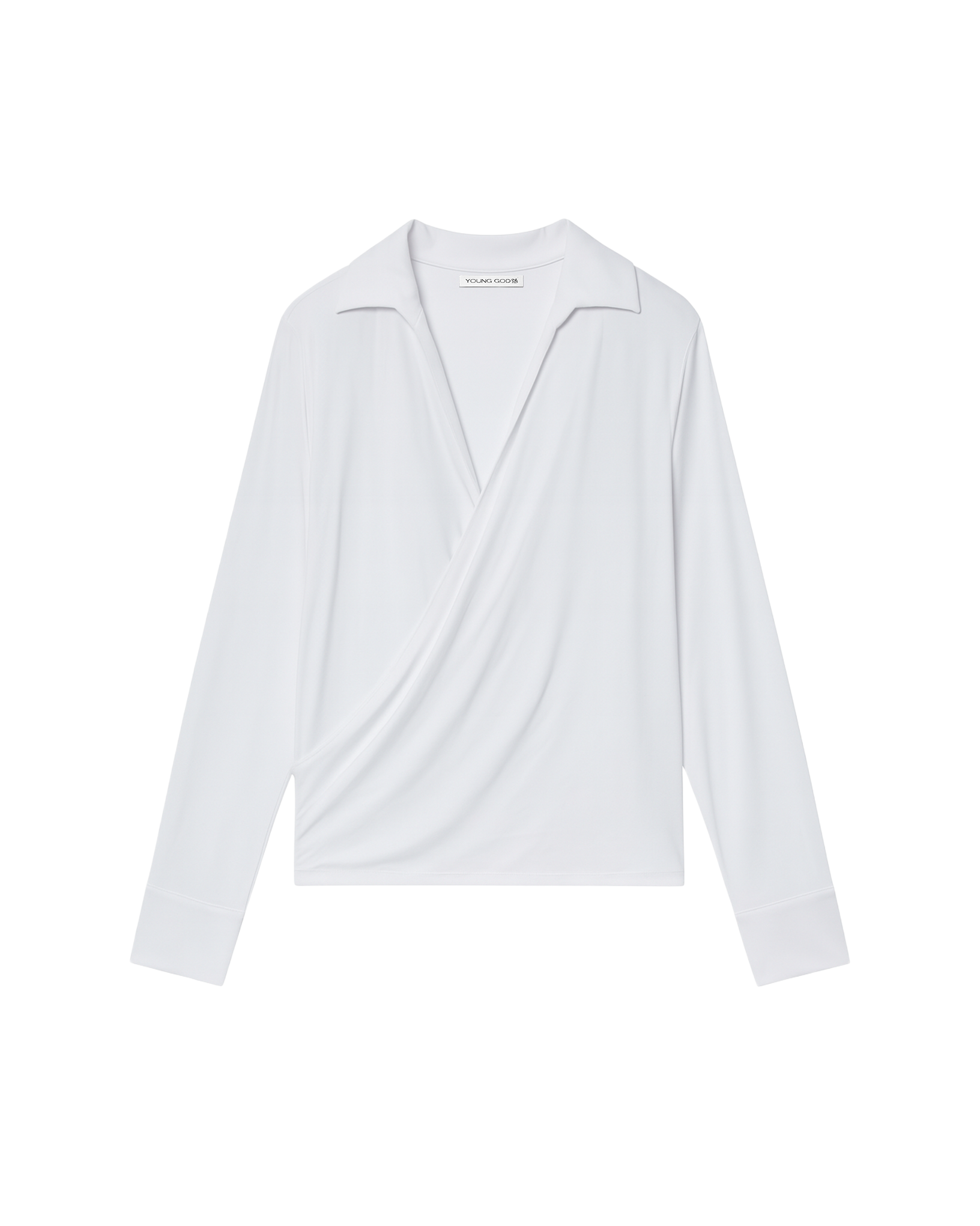 Camisa cruzada Viscosa