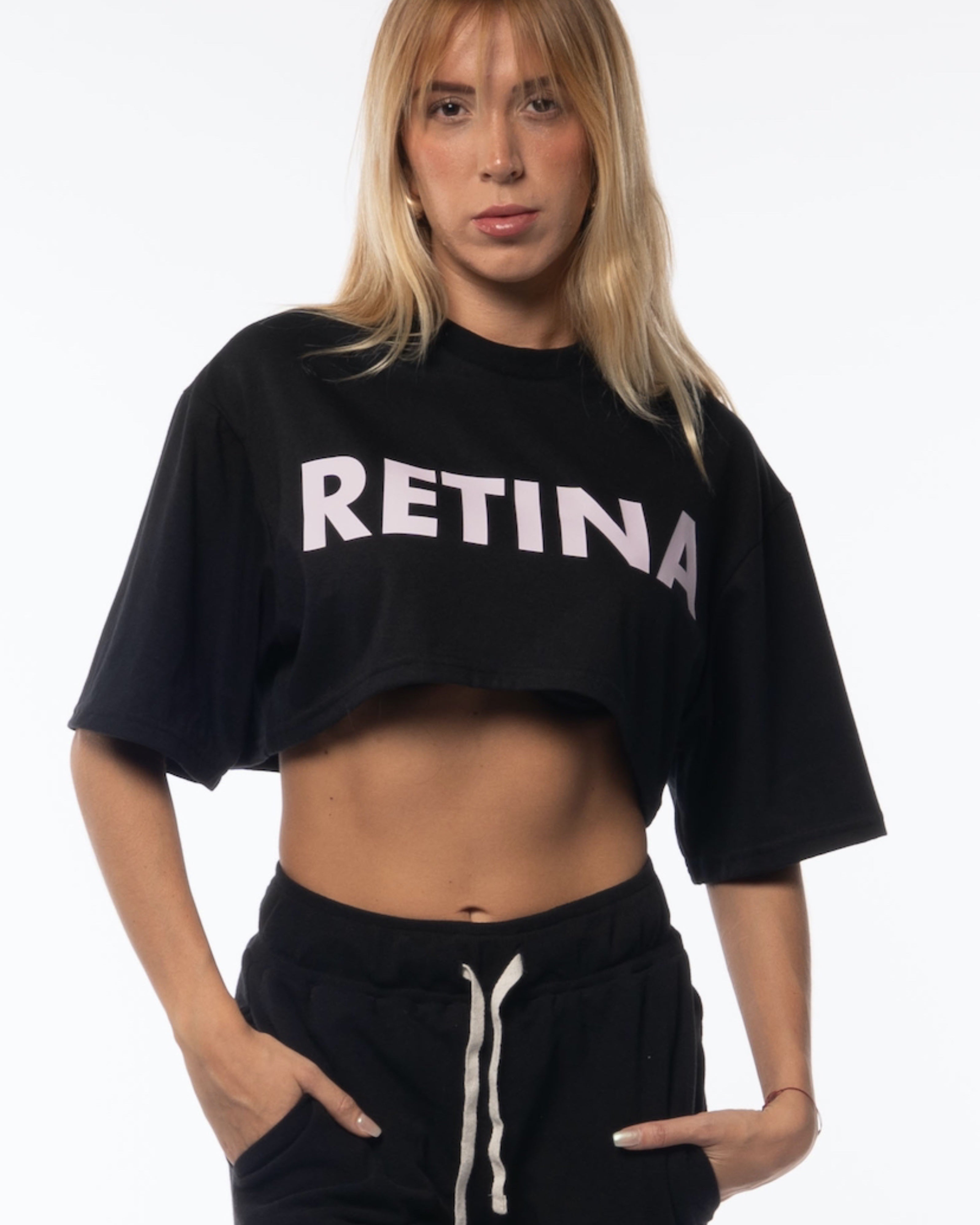 "Retina" Crop Top
