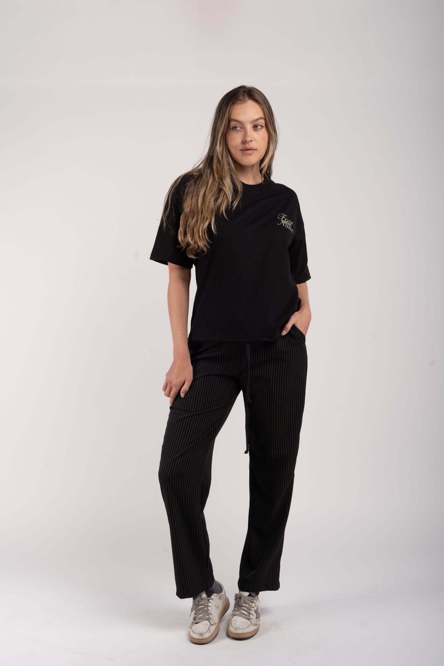 Fear None minimal Tee