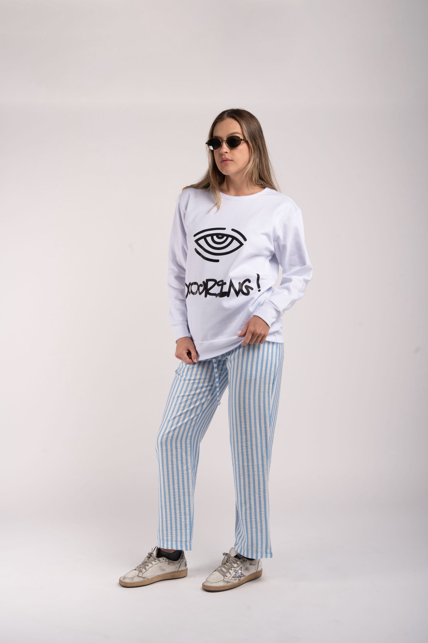 Sudadera – Edición grafiti blanca