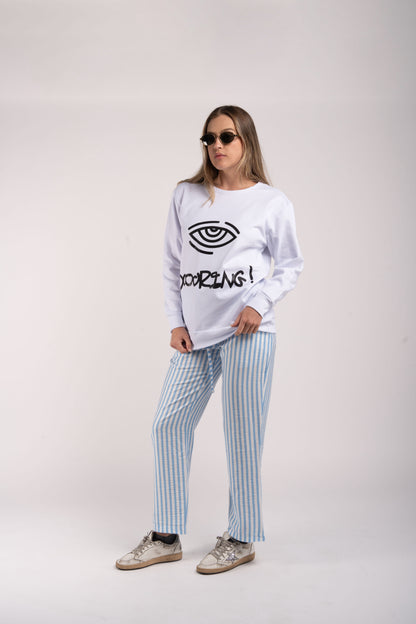 Sudadera – Edición grafiti blanca