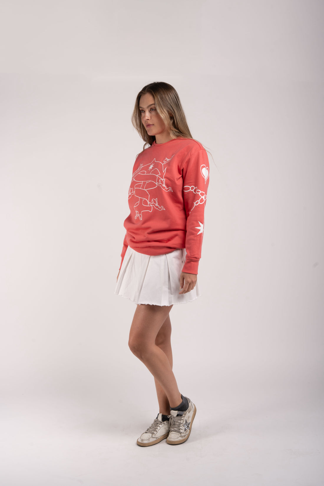 Sudadera Coral Symbolic 