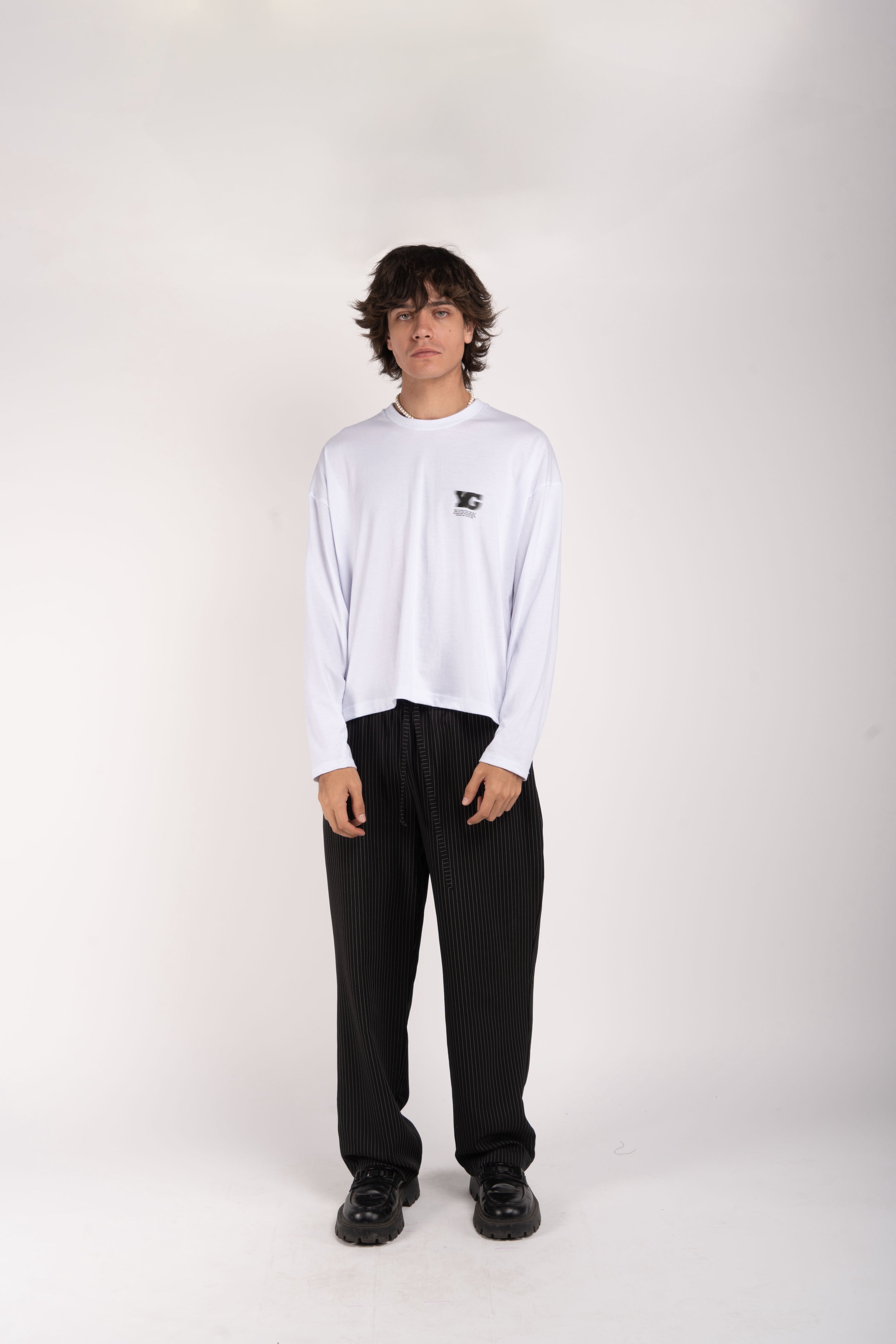 Playera manga larga &quot;Glitch&quot;