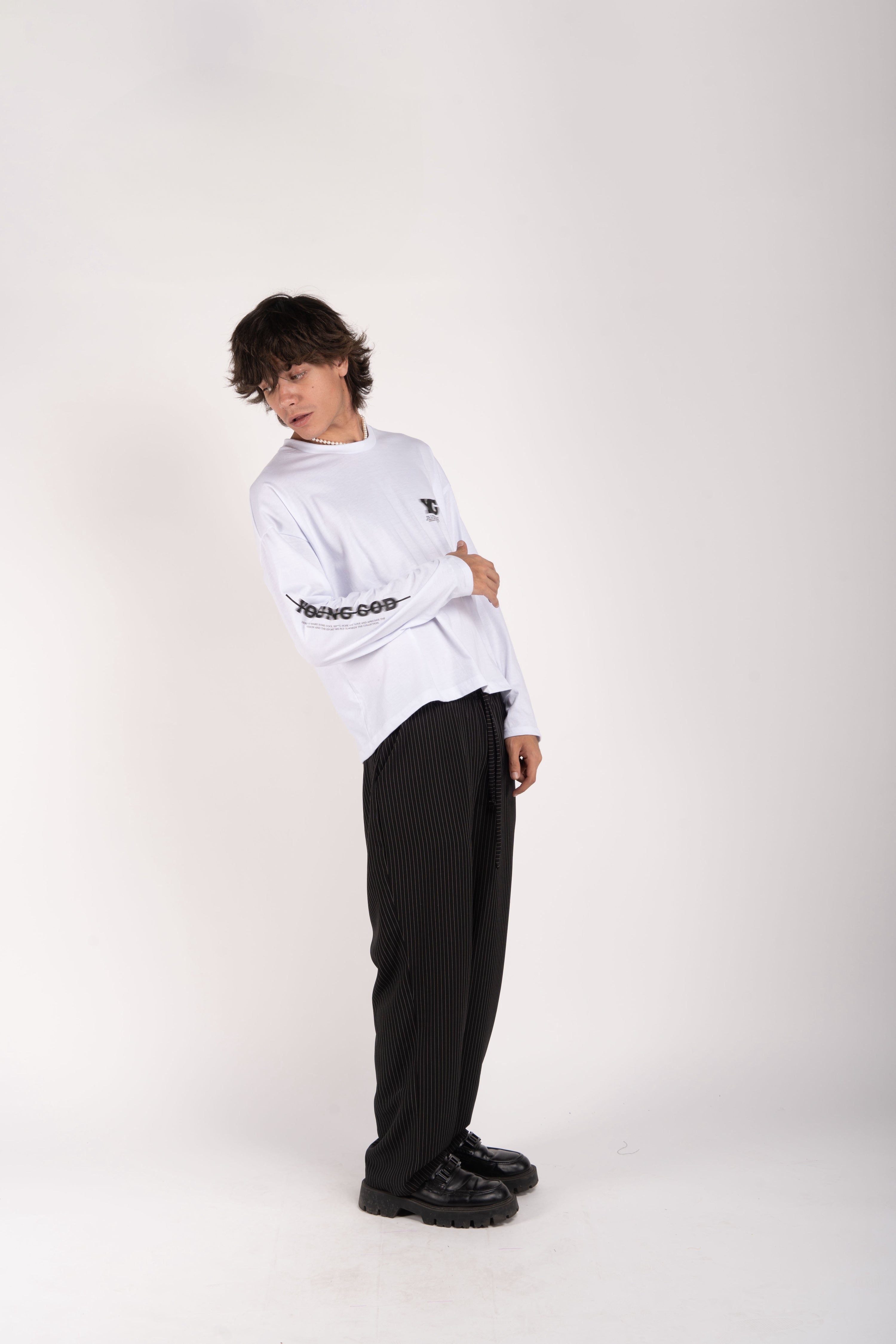 Playera manga larga &quot;Glitch&quot;