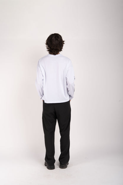 Playera manga larga &quot;Glitch&quot;