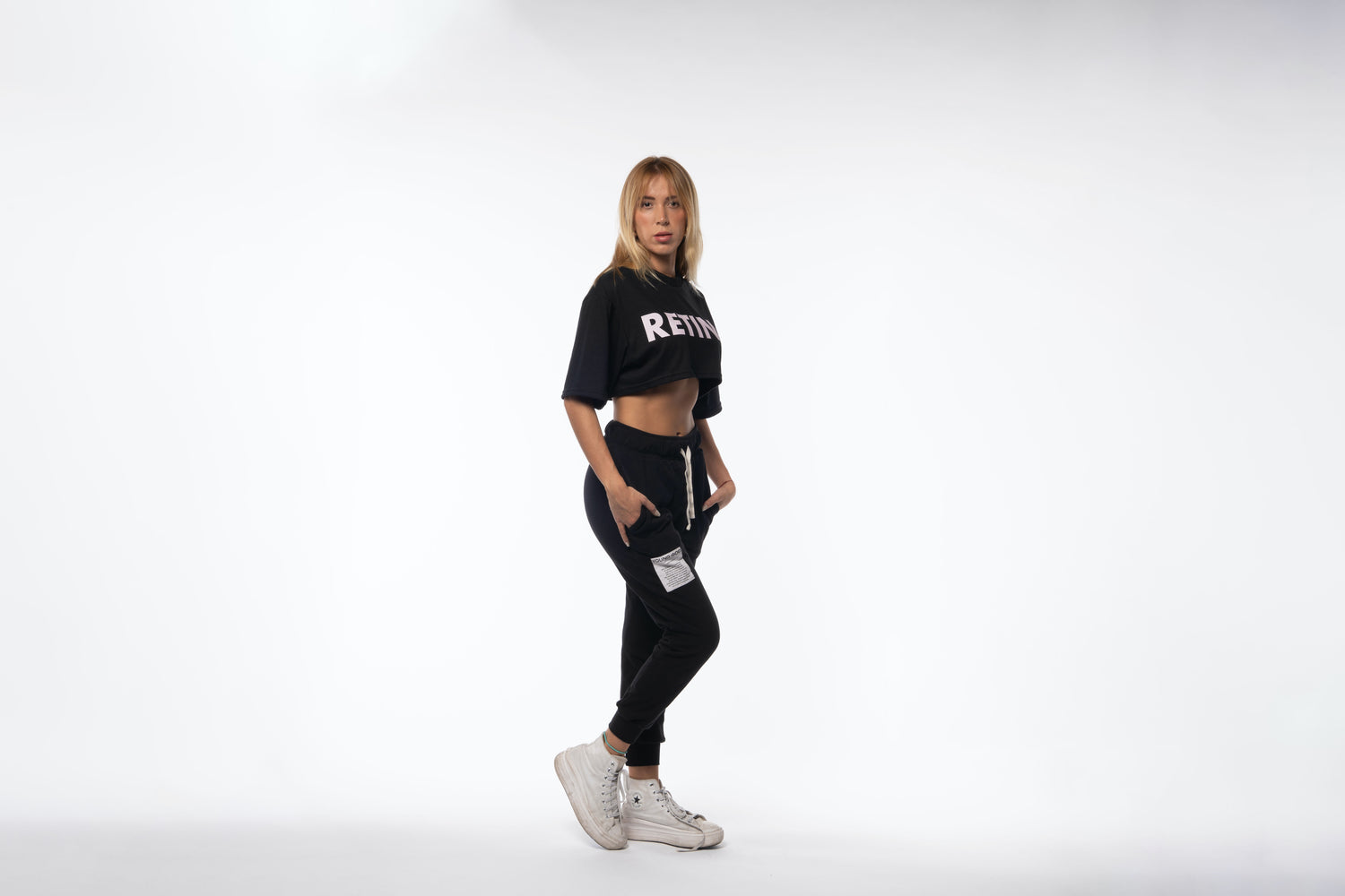 &quot;Retina&quot; Crop Top
