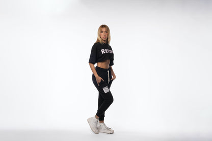 &quot;Retina&quot; Crop Top