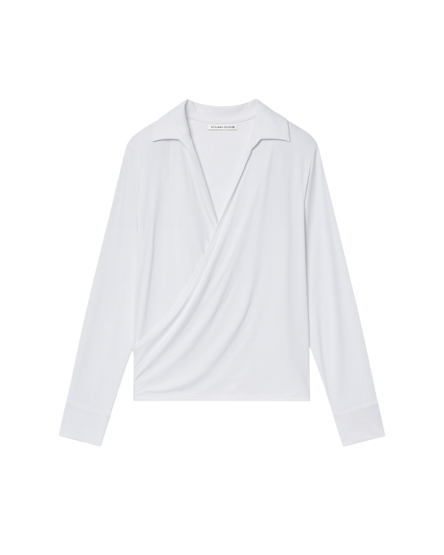 Camisa cruzada Viscosa