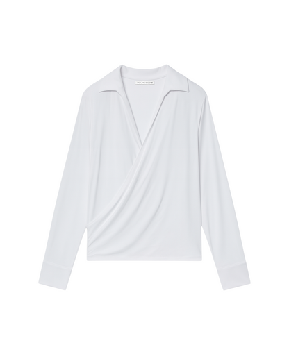Camisa cruzada Viscosa