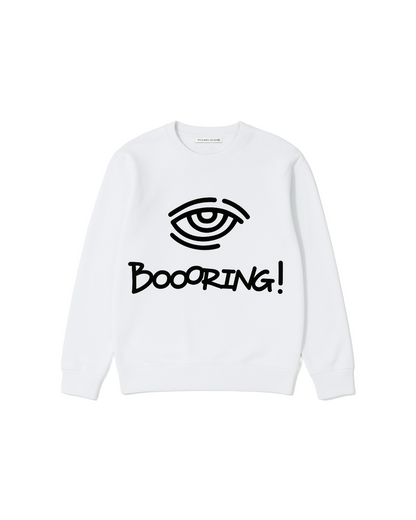 Sudadera – Edición grafiti blanca