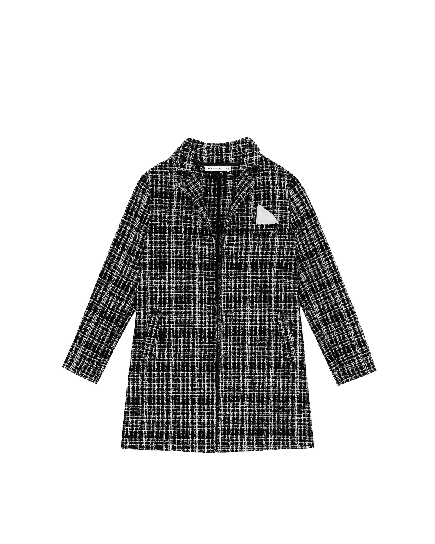 Abrigo B&amp;W con Hoodie