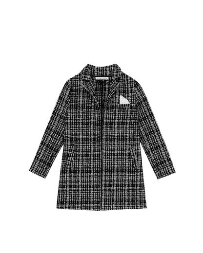 Abrigo B&amp;W con Hoodie