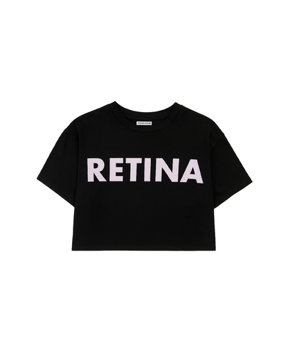 &quot;Retina&quot; Crop Top