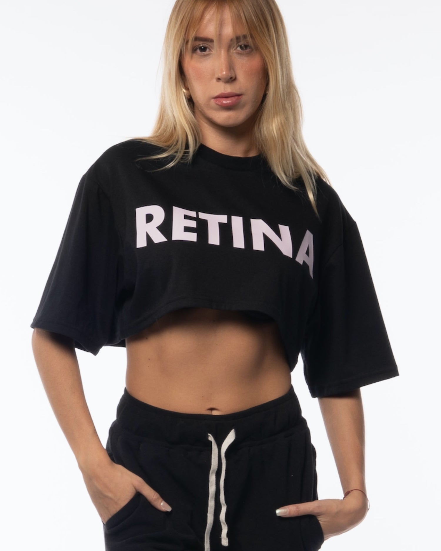 &quot;Retina&quot; Crop Top