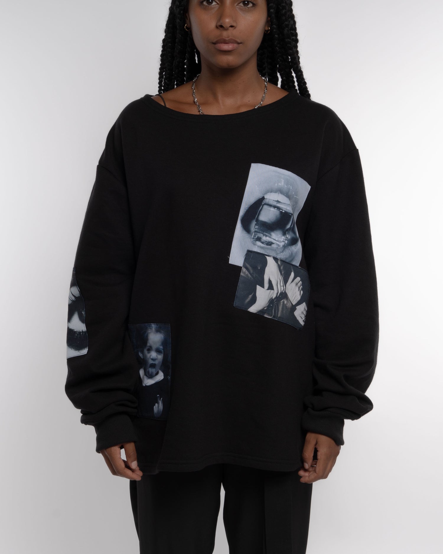 Sudadera negra Hella